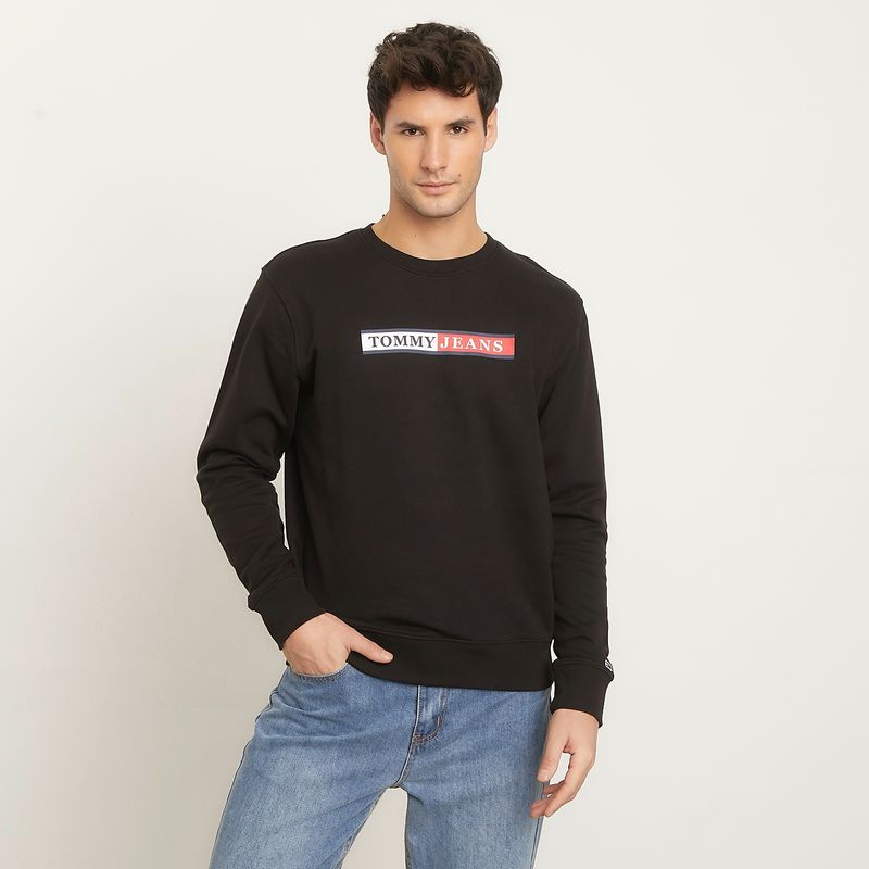 TOMMY HILFIGER - Polerón Cuello Redondo Hombre Tommy Hilfiger