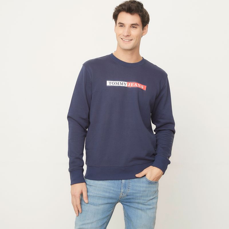 TOMMY HILFIGER - Polerón Cuello Redondo Hombre Tommy Hilfiger