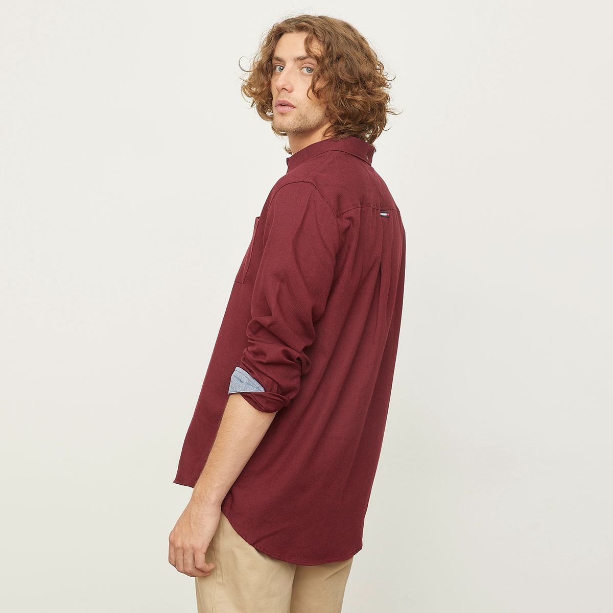 TOMMY HILFIGER - Camisa Manga Larga Casual Hombre Tommy Hilfiger