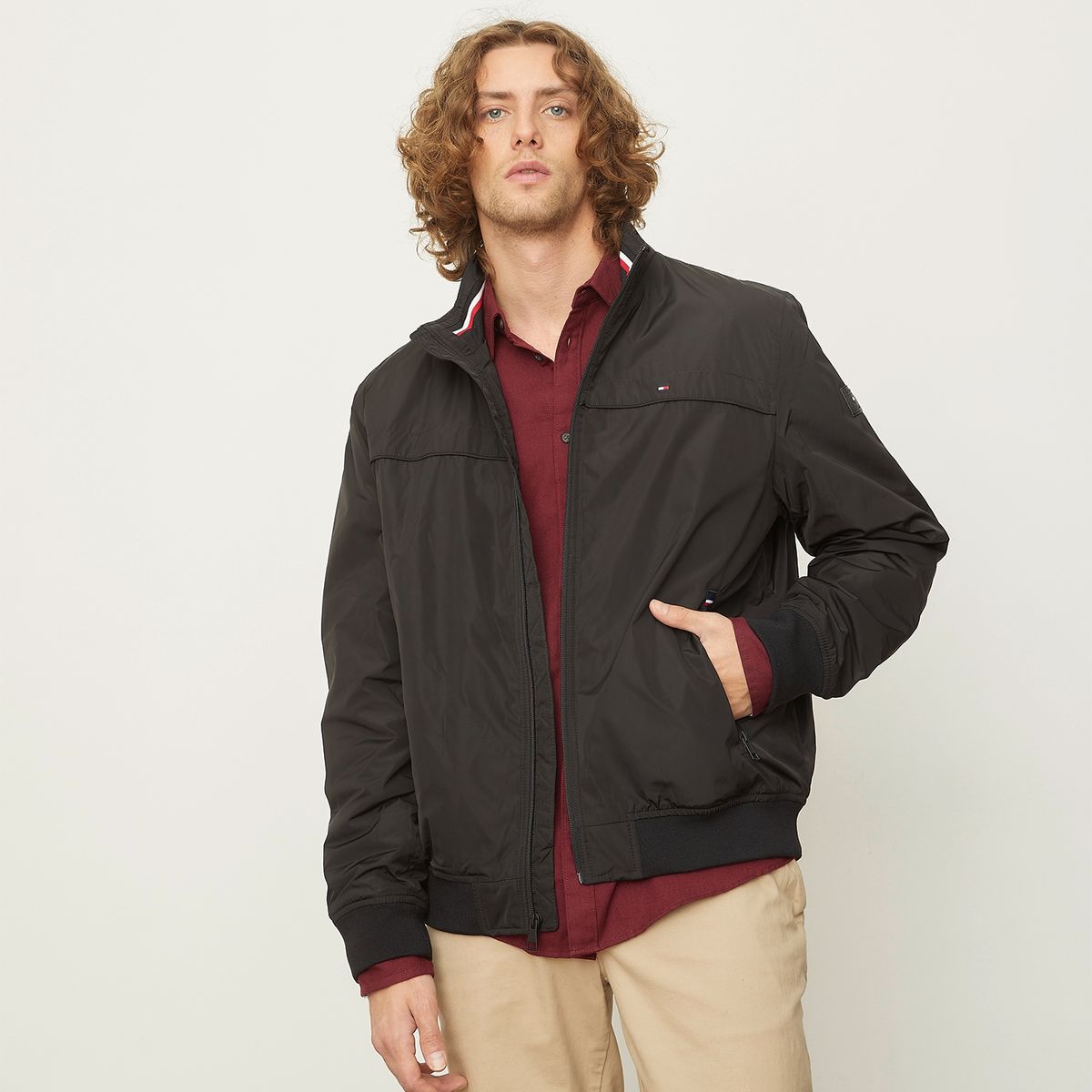 TOMMY HILFIGER - Chaqueta Impermeable Hombre Tommy Hilfiger