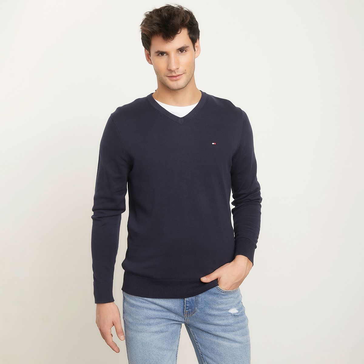 TOMMY HILFIGER - Sweater Liso Hombre Tommy Hilfiger