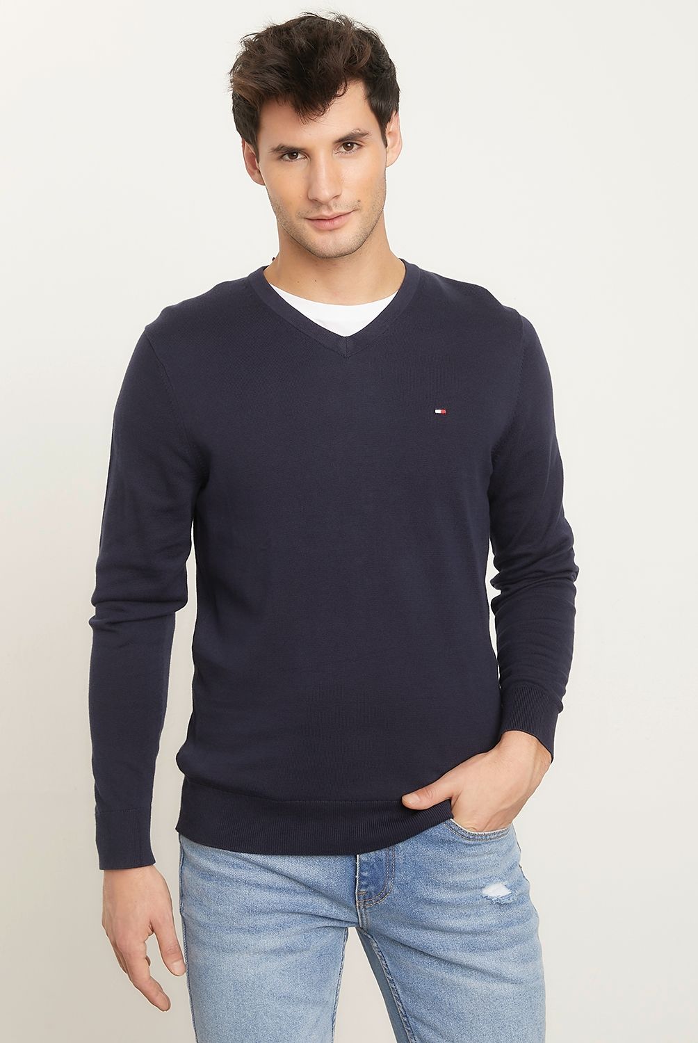 TOMMY HILFIGER - Sweater Liso Hombre Tommy Hilfiger