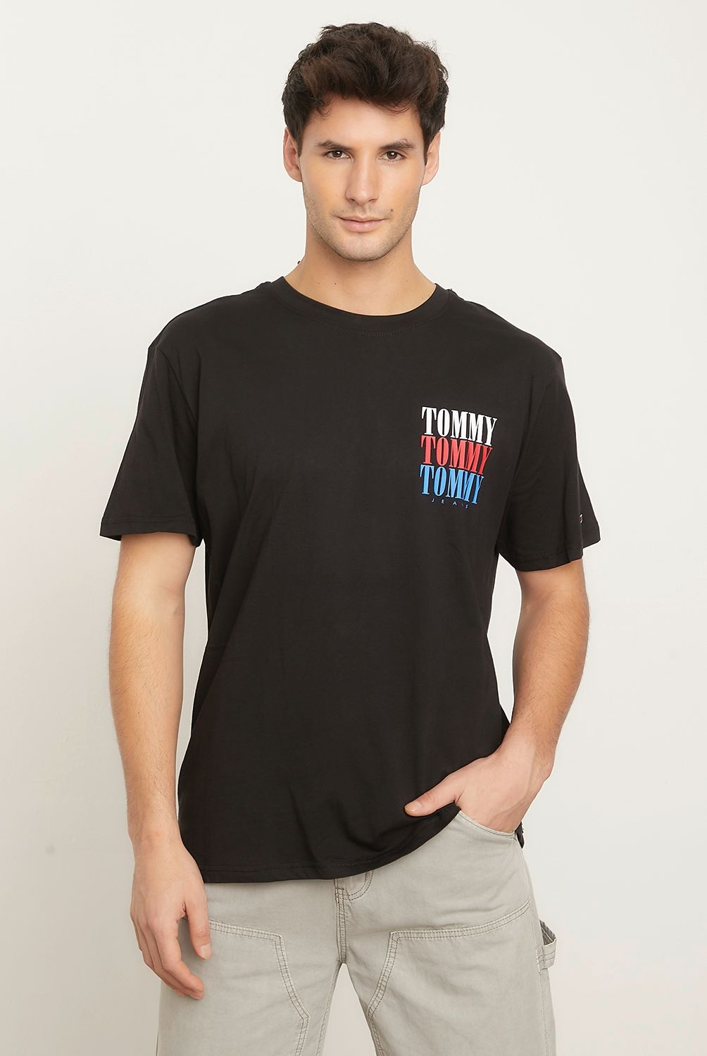 TOMMY HILFIGER - Polera Manga Corta Hombre Tommy Hilfiger