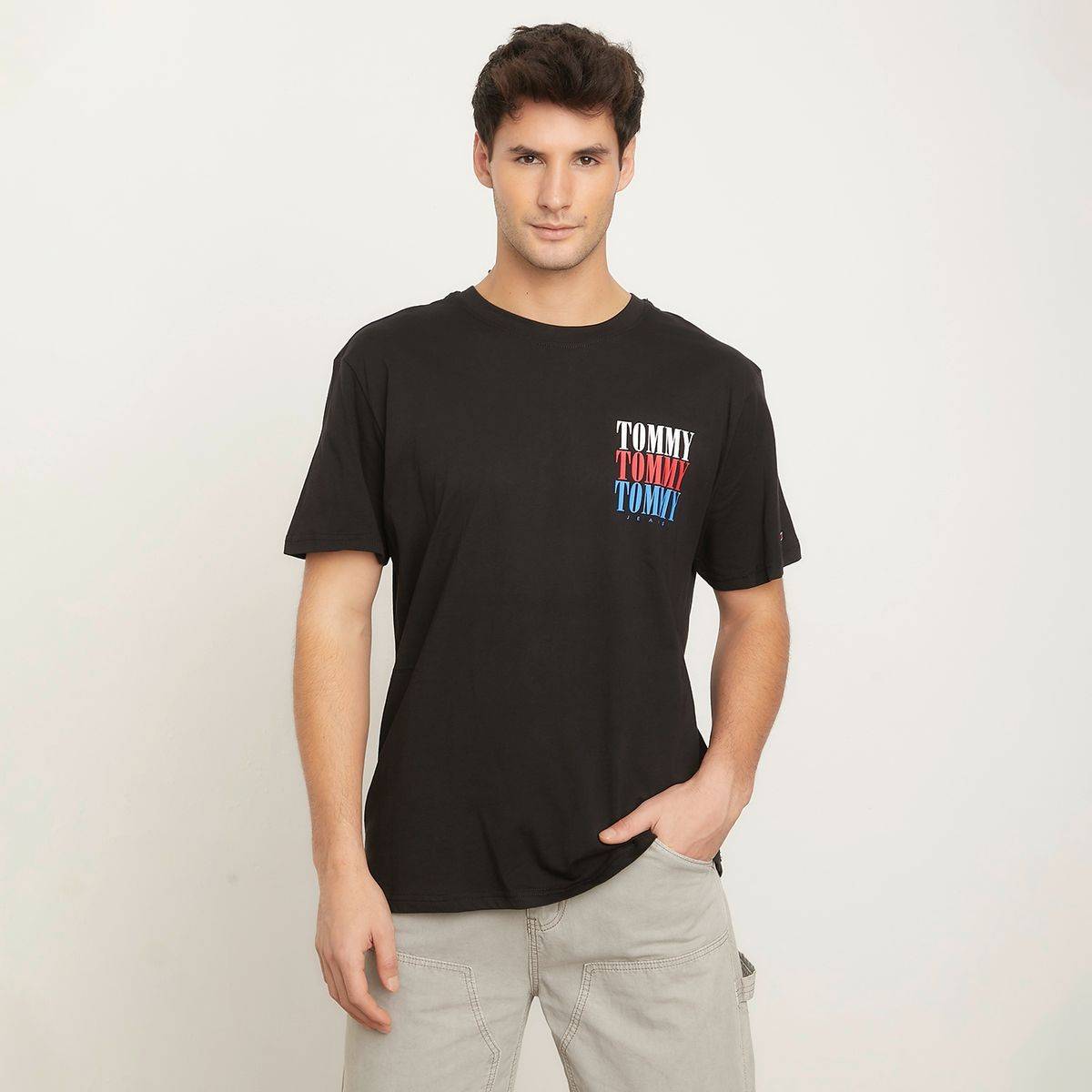 TOMMY HILFIGER - Polera Manga Corta Hombre Tommy Hilfiger