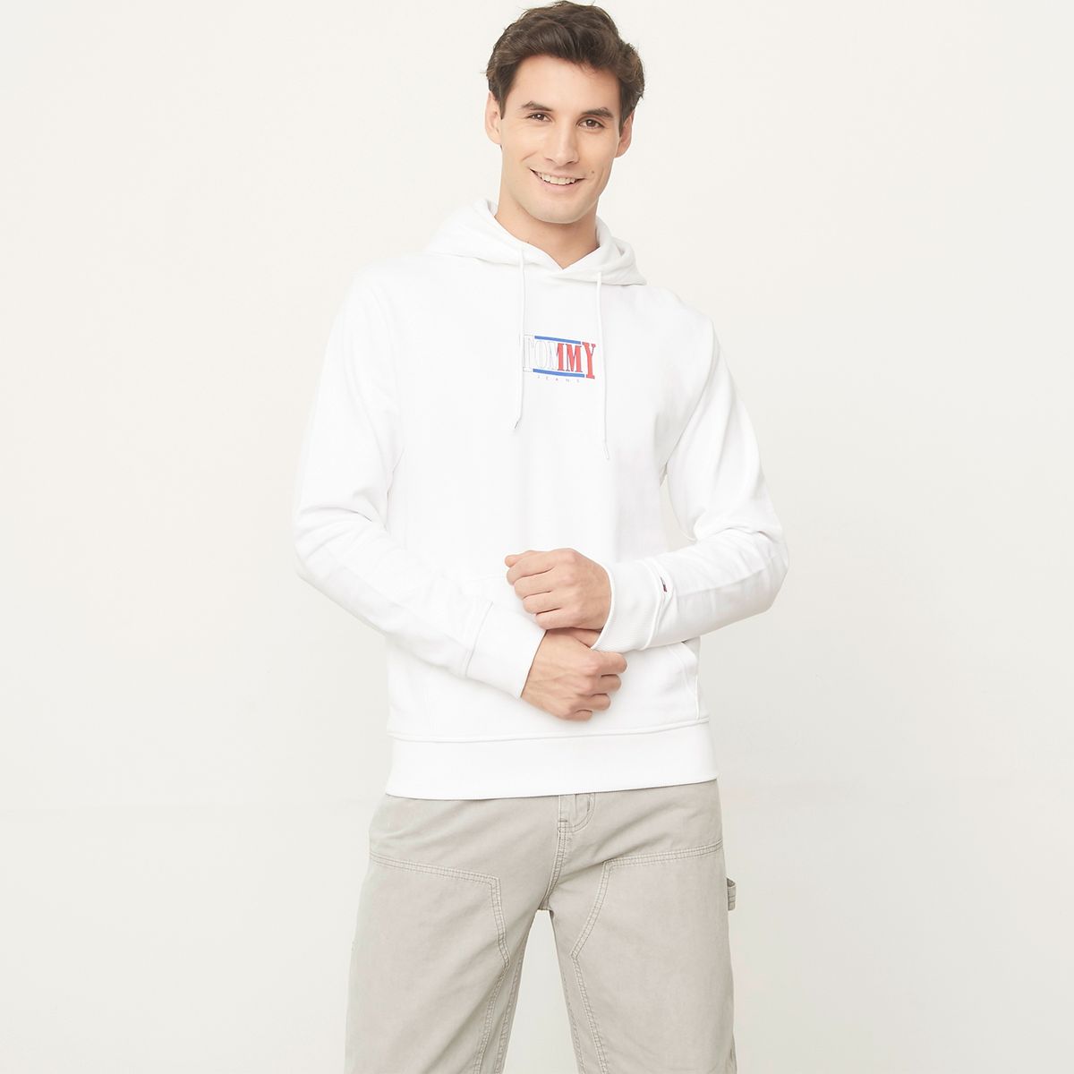 TOMMY HILFIGER - Polerón Con Gorro Hombre Tommy Hilfiger