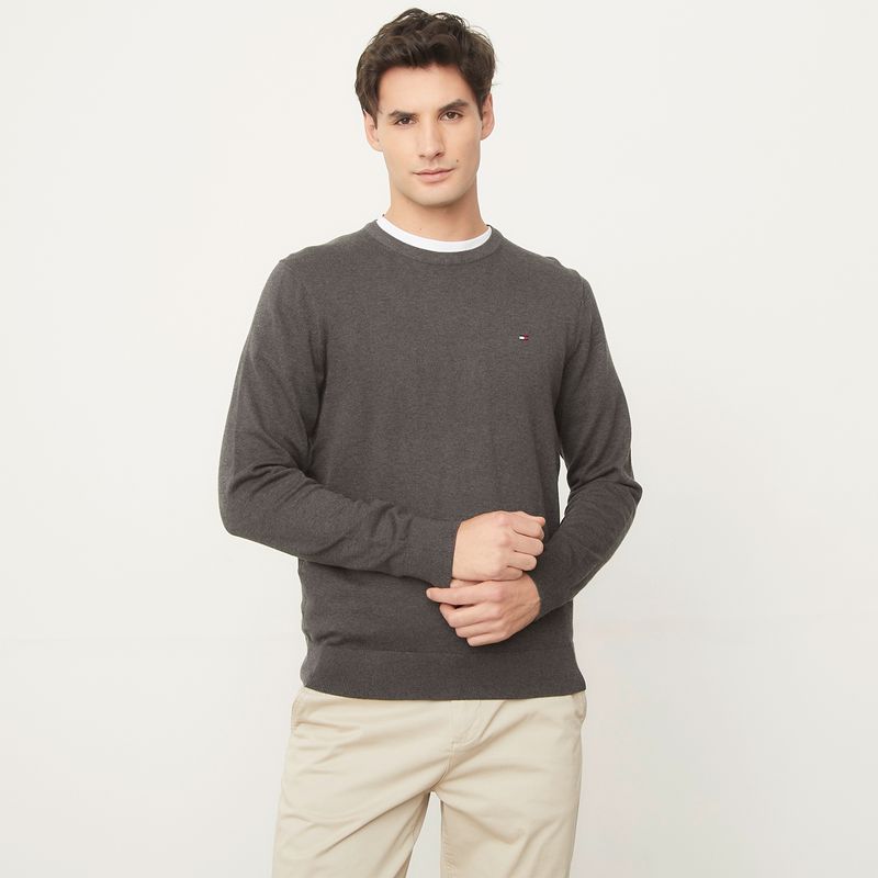 TOMMY HILFIGER - Sweater Liso Hombre Tommy Hilfiger