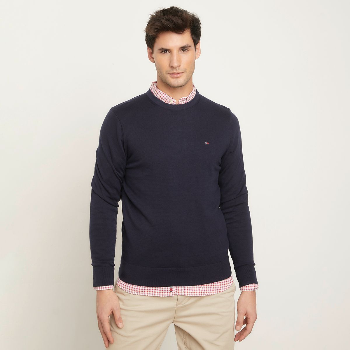 TOMMY HILFIGER - Sweater Liso Hombre Tommy Hilfiger
