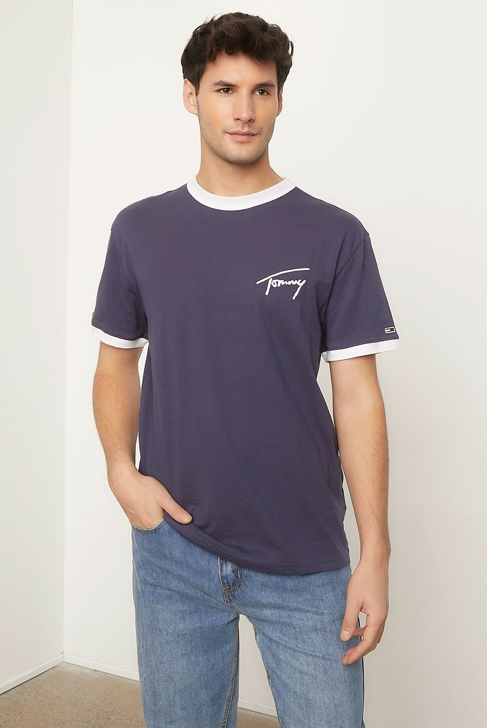 TOMMY HILFIGER - Polera Manga Corta Hombre Tommy Hilfiger