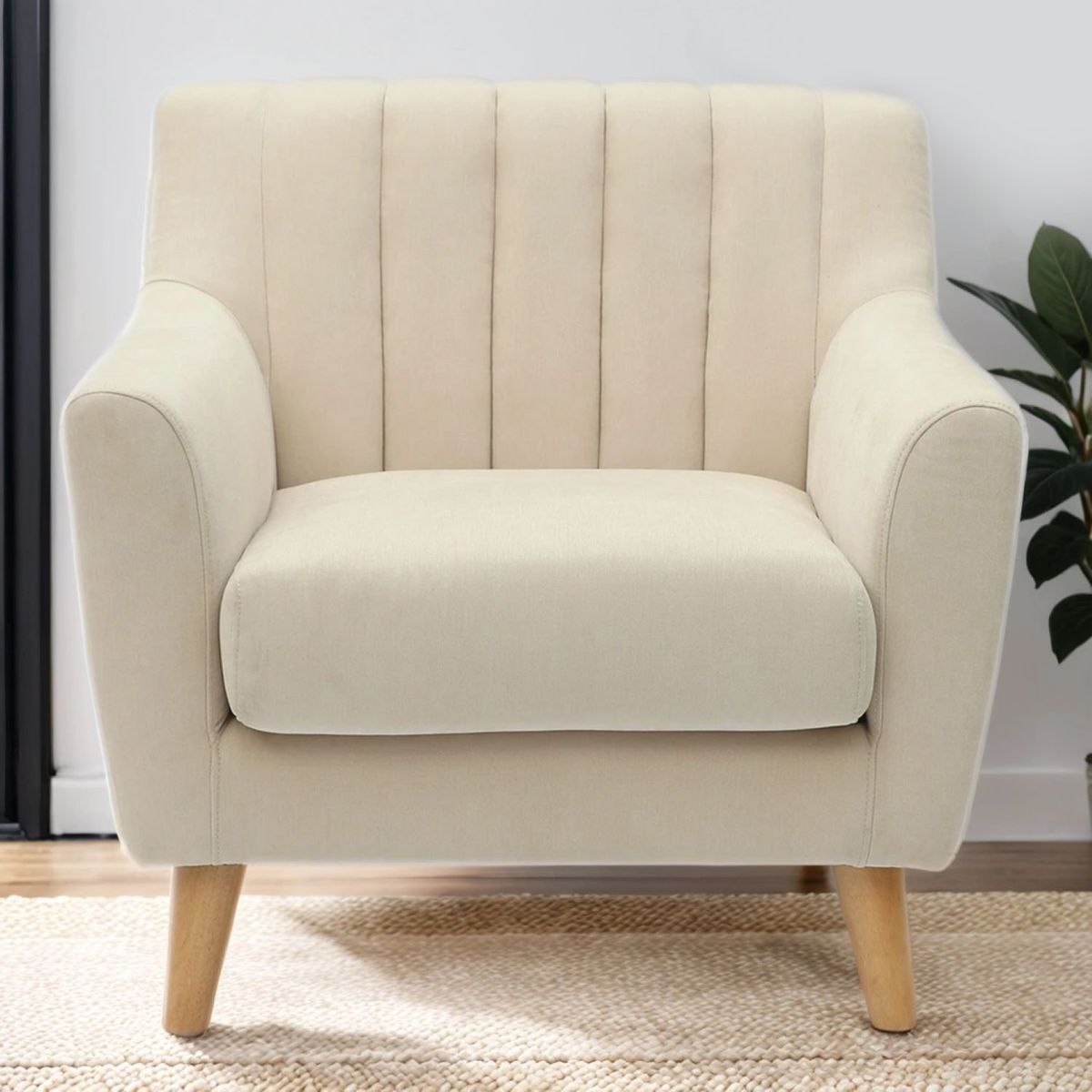 MICA - Sillón Taylor 1 Cuerpo Tela Mica