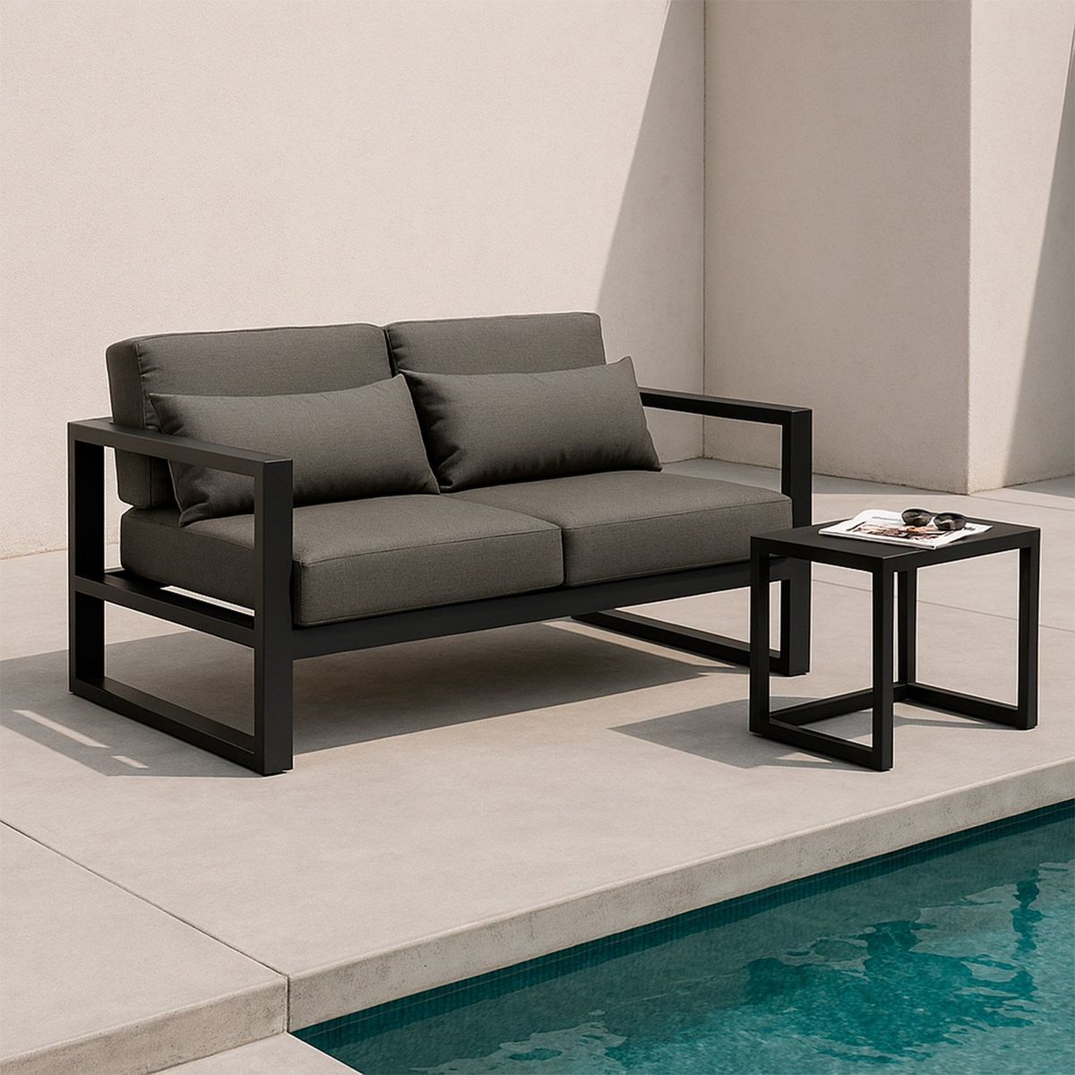 BASEMENT HOME - Sofá de Terraza 2 Cuerpos Mónaco Basement Home