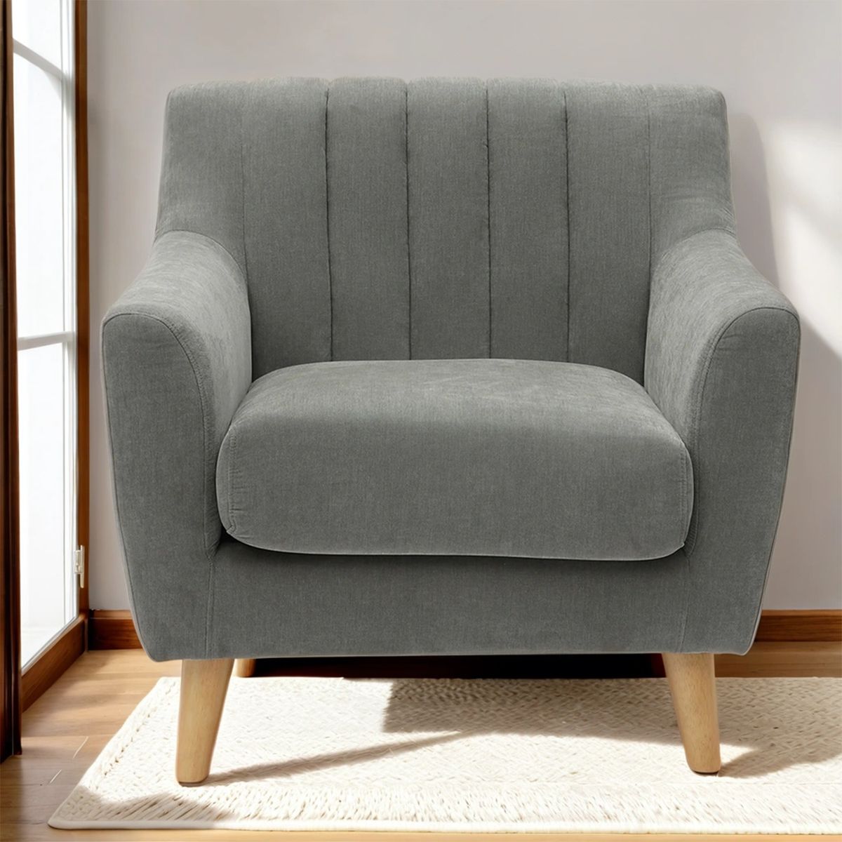 MICA - Sillón Taylor 1 Cuerpo Tela Mica