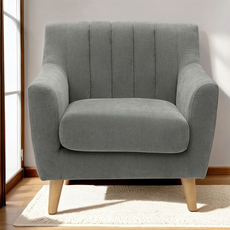 MICA - Sillón Mica Taylor 1 Cuerpo Tapizado en Poliéster