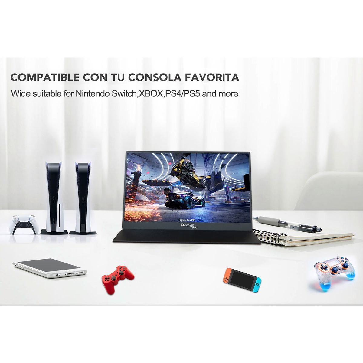 DDESIGN - Monitor LCD Portatil 15.6" Ddesign