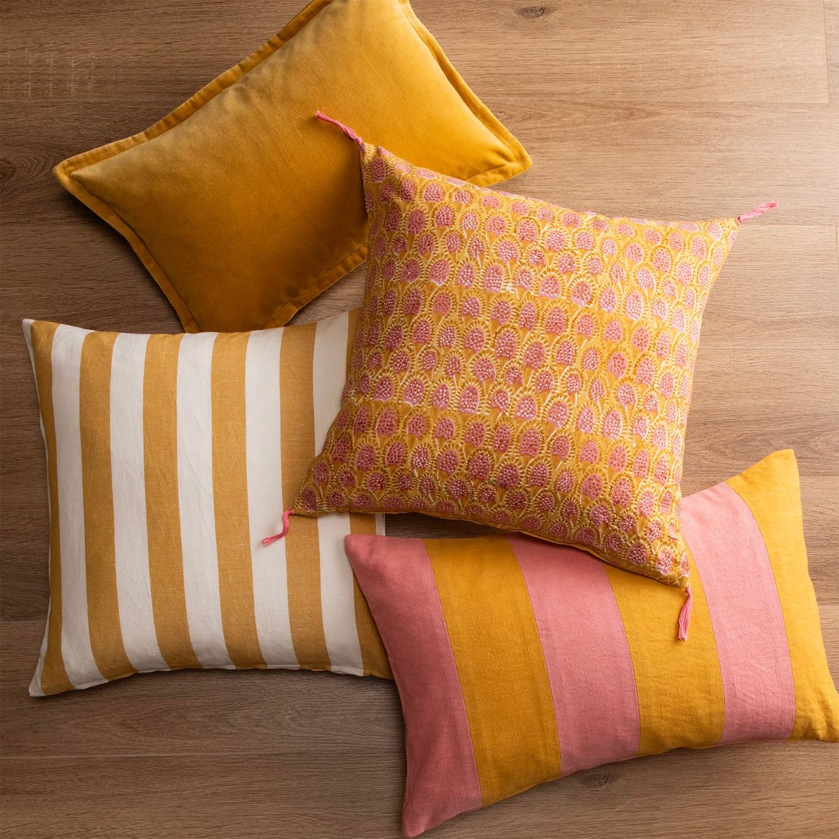 BASEMENT HOME - Funda Cojín Basement Home Block Mos 50x50 cm Algodón