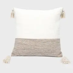 BASEMENT HOME - Cojín Boho Bicolor 45X45 Cm