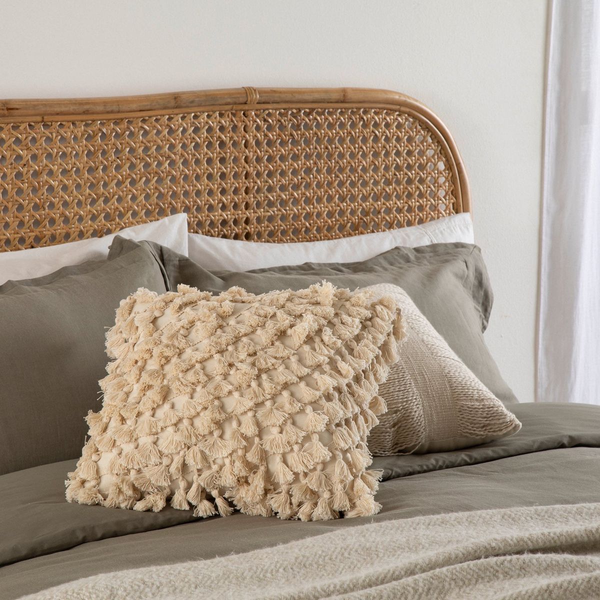 BASEMENT HOME - Cojín Boho Arcoiris 45X45 Cm Basement Home