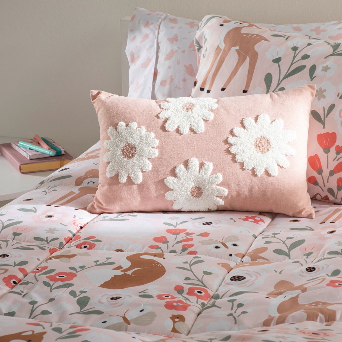 MICA KIDS - Cojín Bloss 30X50 Cm Mica Kids