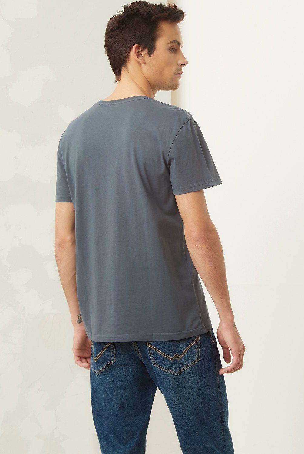 AMERICANINO - Polera Americanino Regular Fit Manga Corta Algodón