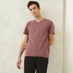 AMERICANINO - Polera Regular Fit Algodón Manga Corta Hombre