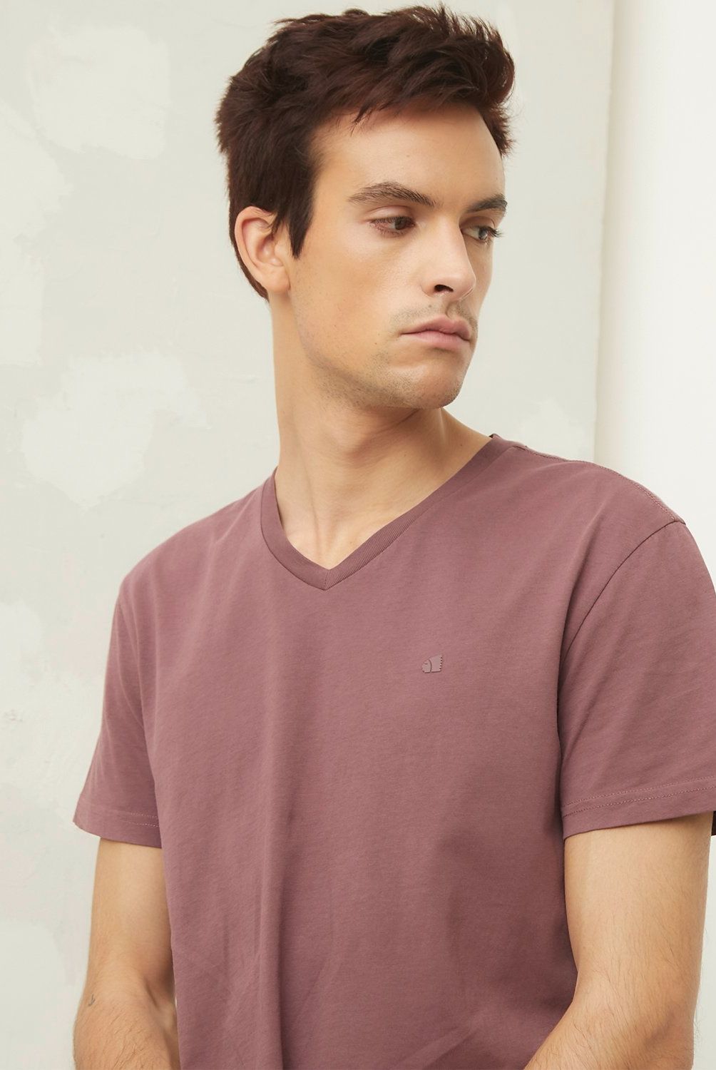 AMERICANINO - Polera Americanino Regular Fit Manga Corta Algodón