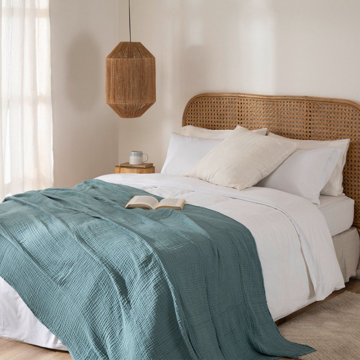 BASEMENT HOME - Manta de Algodón Basement Home Gasa XL