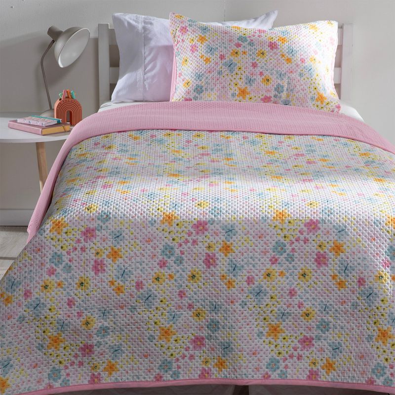 MICA KIDS - Cubrecama Infantil Mica Kids Spring 1.5 Plazas