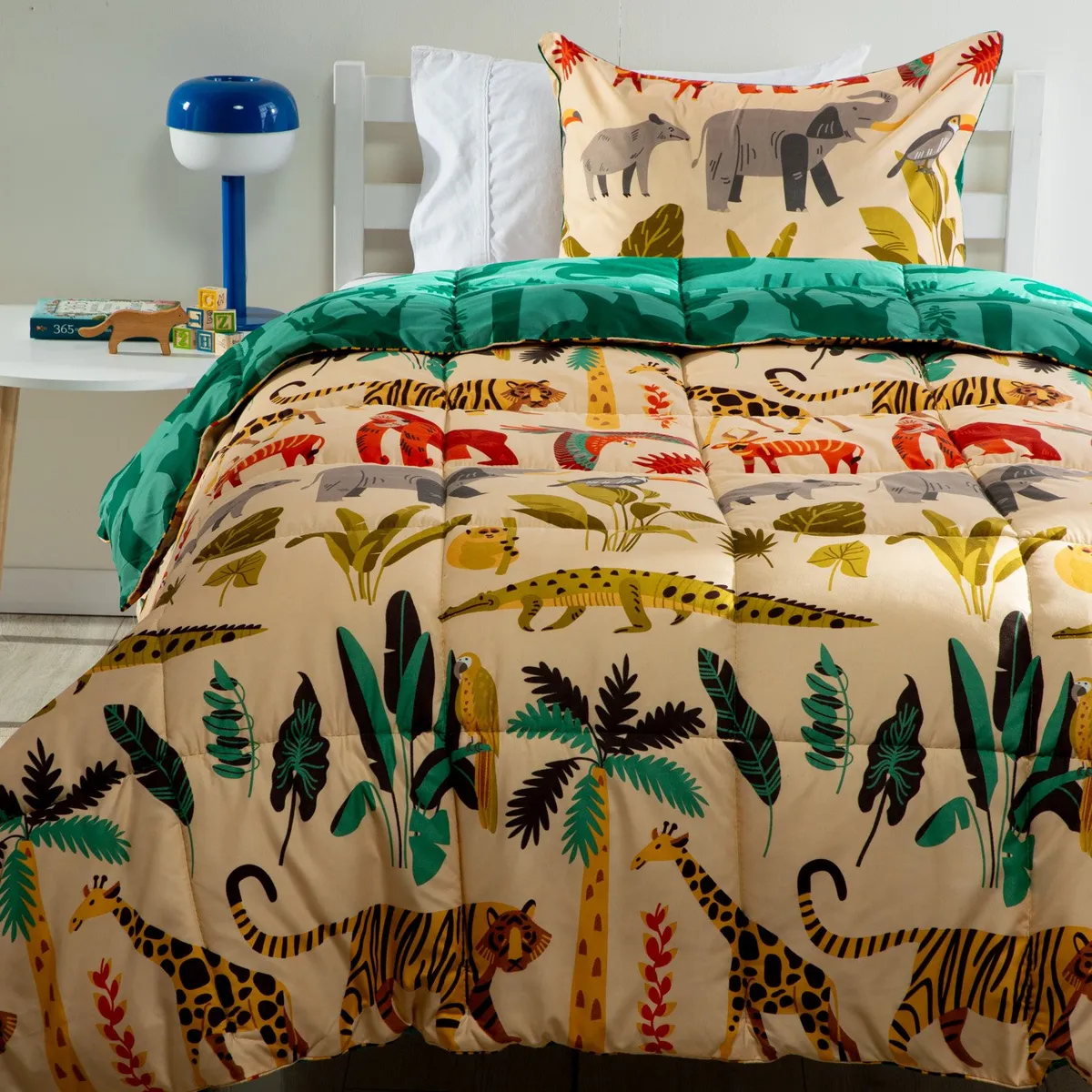 MICA KIDS - Plumón Infantil Animalia 1.5 Plazas Mica Kids