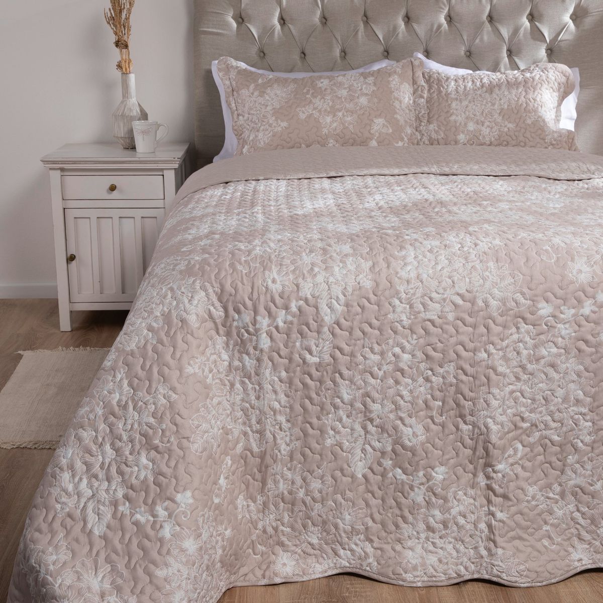 TEXTIL VIÑA - Cubrecama Viña Toile Textil Viña