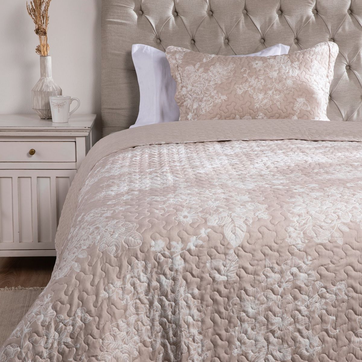 TEXTIL VIÑA - Cubrecama Viña Toile Textil Viña