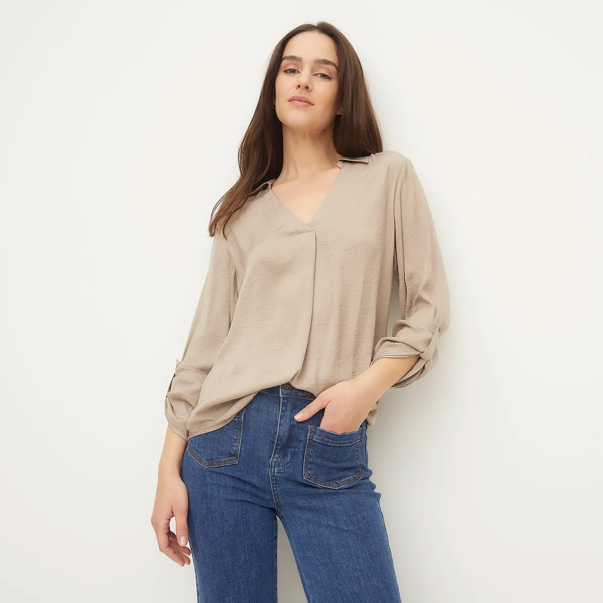 UNIVERSITY CLUB - Blusa Manga Larga Mujer University Club