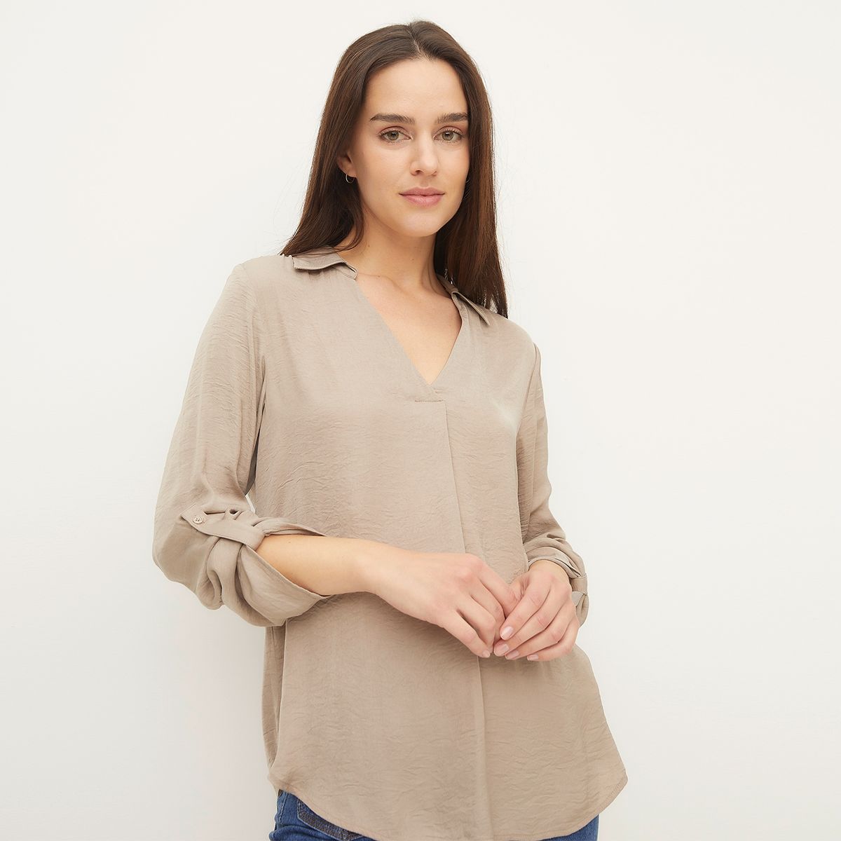 UNIVERSITY CLUB - Blusa Manga Larga Mujer University Club