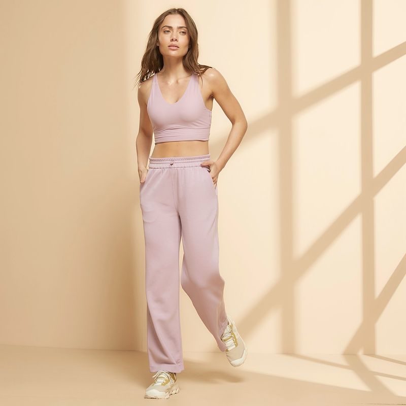 DIADORA - Pantalón Modal Wide Leg Yoga Deportivo Mujer Diadora