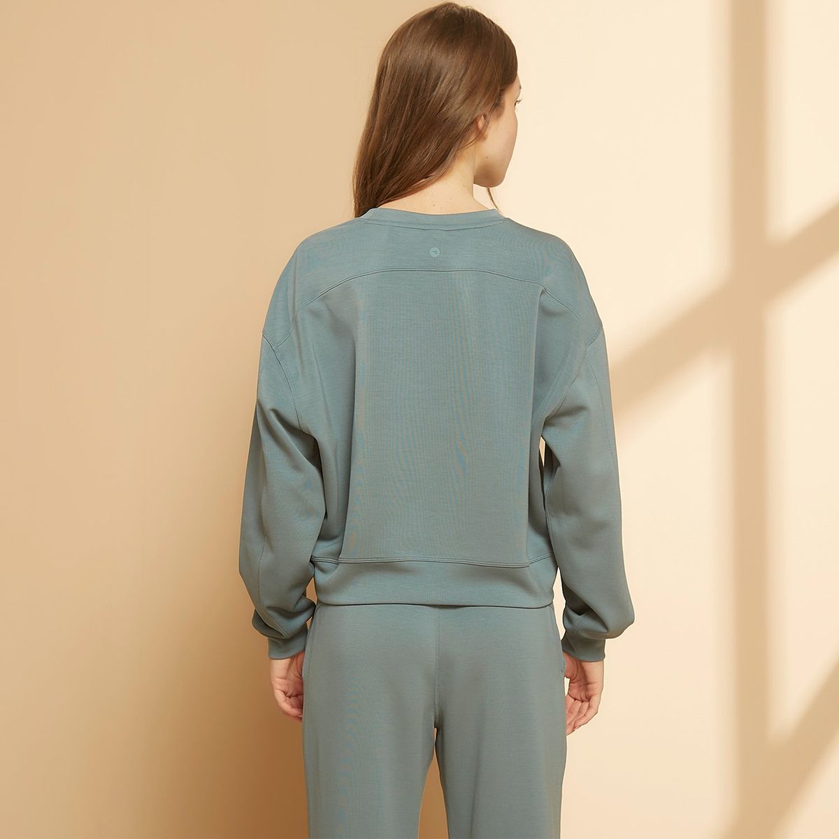 DIADORA - Polerón Modal Boxy Fit Deportivo Mujer Diadora