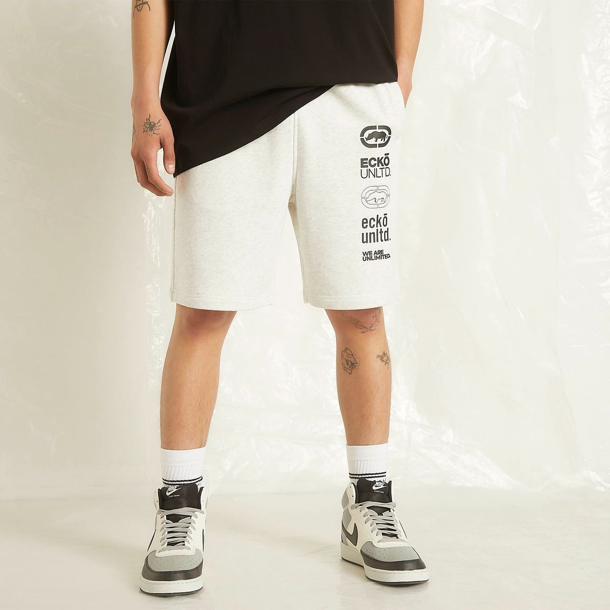 ECKO - Bermuda Franela Ecko Hombre