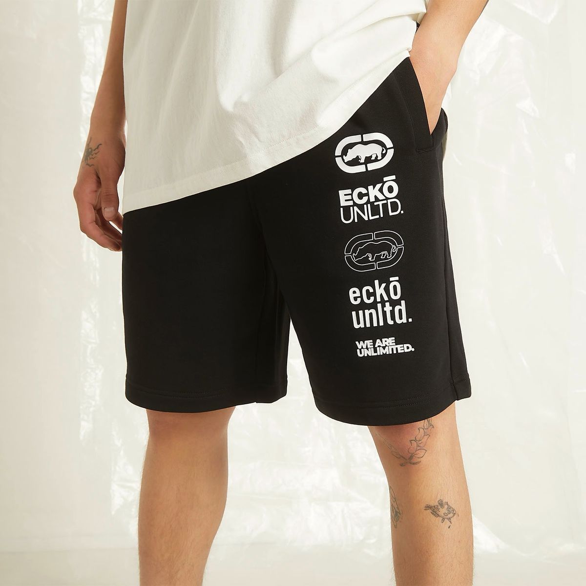 ECKO - Bermuda Franela Ecko Hombre