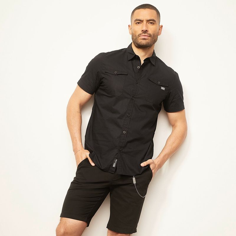 MOSSIMO - Camisa Manga Corta Hombre Mossimo
