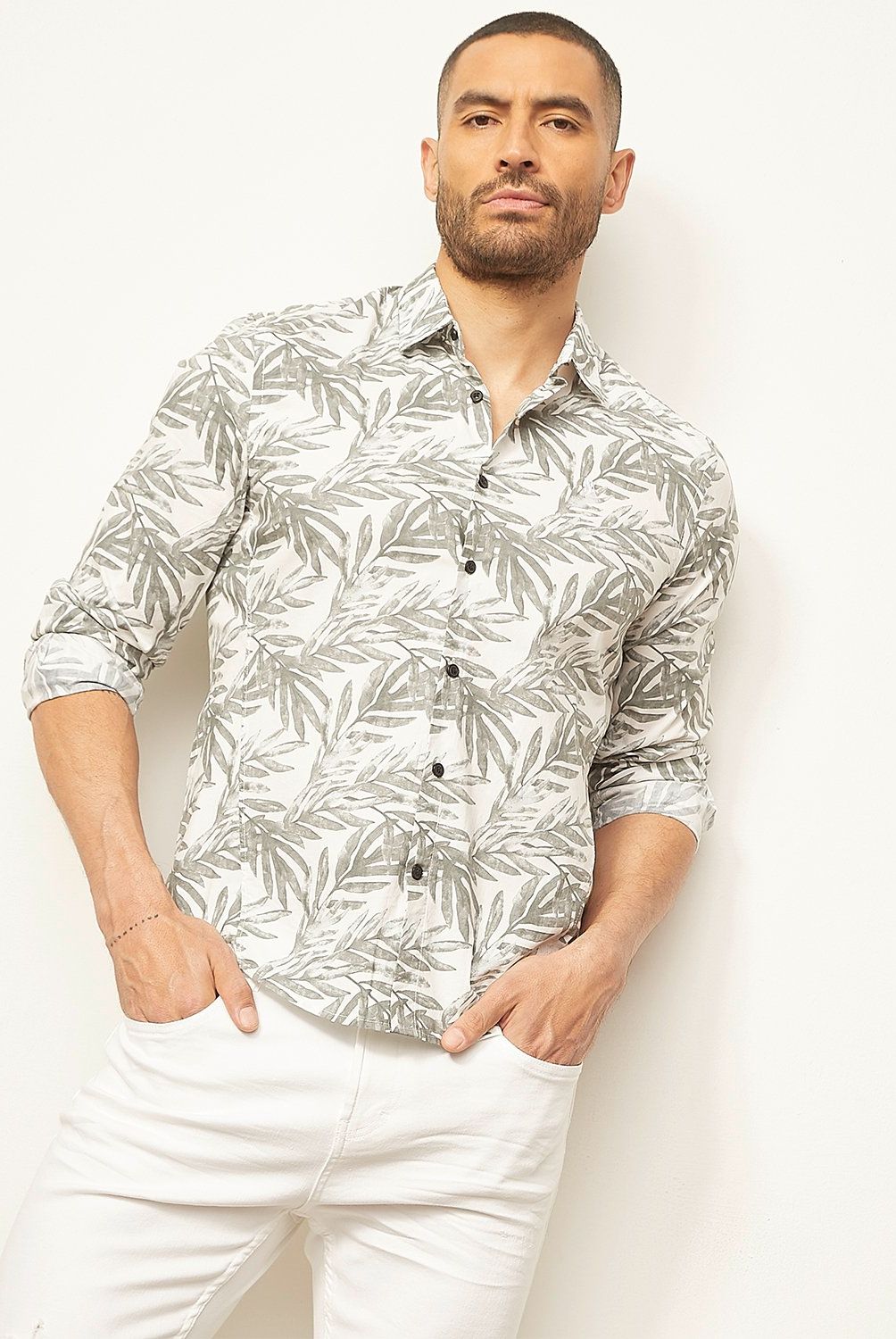 MOSSIMO - Camisa Manga Larga Hombre Mossimo