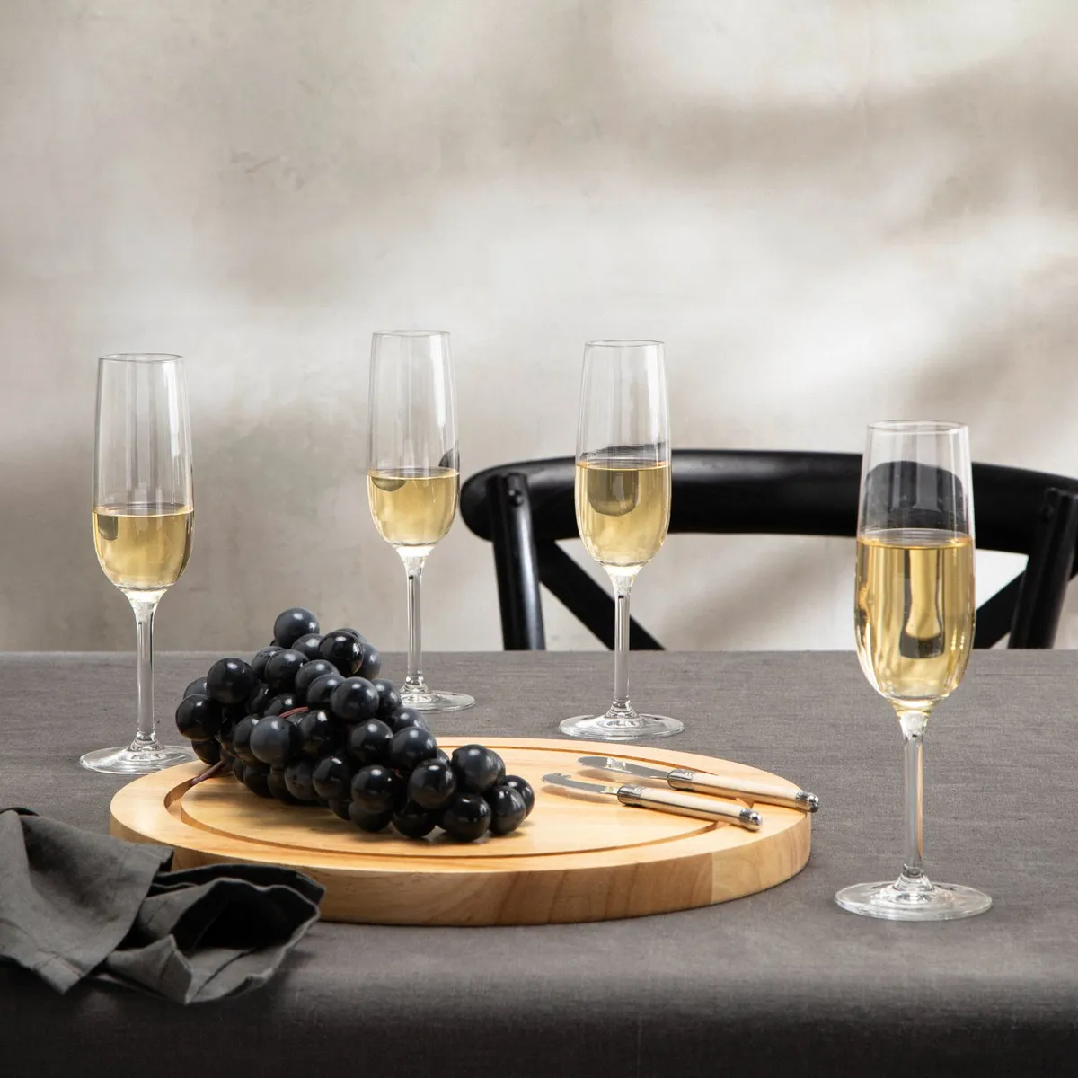 SCHOTT ZWIESEL - Set 4 Copas Champaña Cristal 210 Ml For You Schott Zwiesel