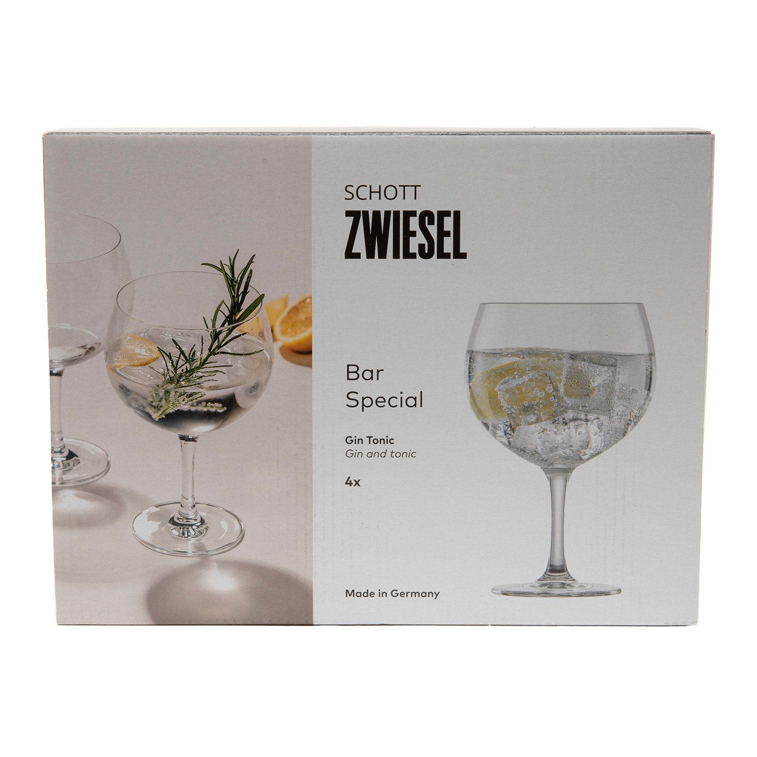SCHOTT ZWIESEL Set 4 Copas Gin Cristal 710 Ml Gin Tonic Schott