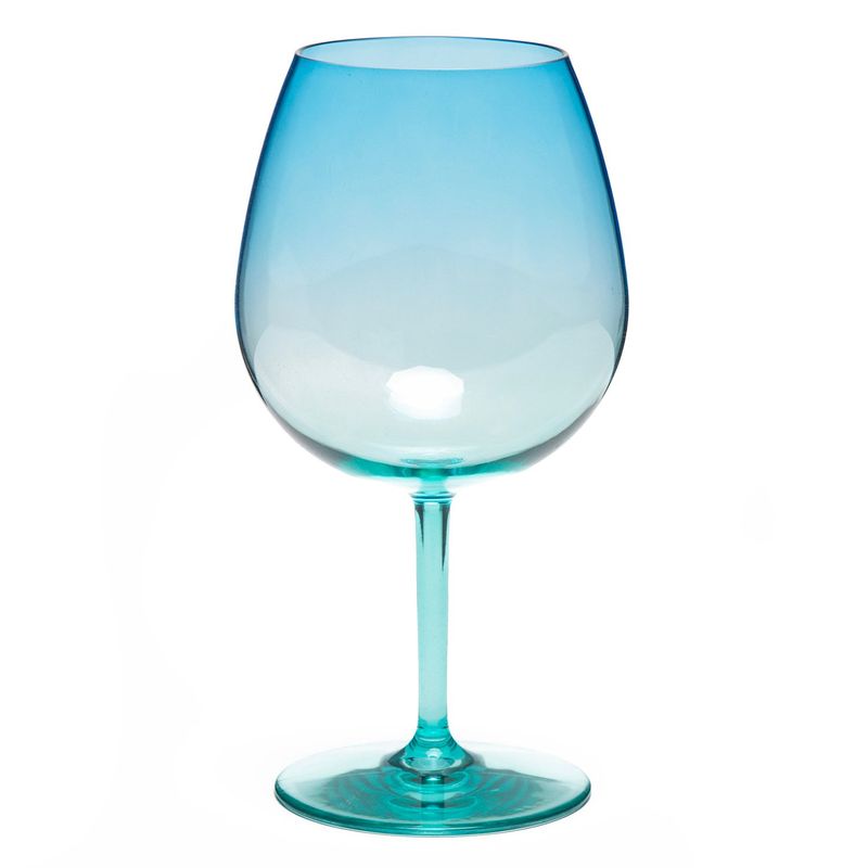 MICA - Copa Vino Tinto Acrílico Kennedy Basci 480 Ml Degradé Mica