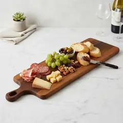 BASEMENT HOME - Tabla Aperitivo Madera Acacia Natural 58 x 16 x 2 cm