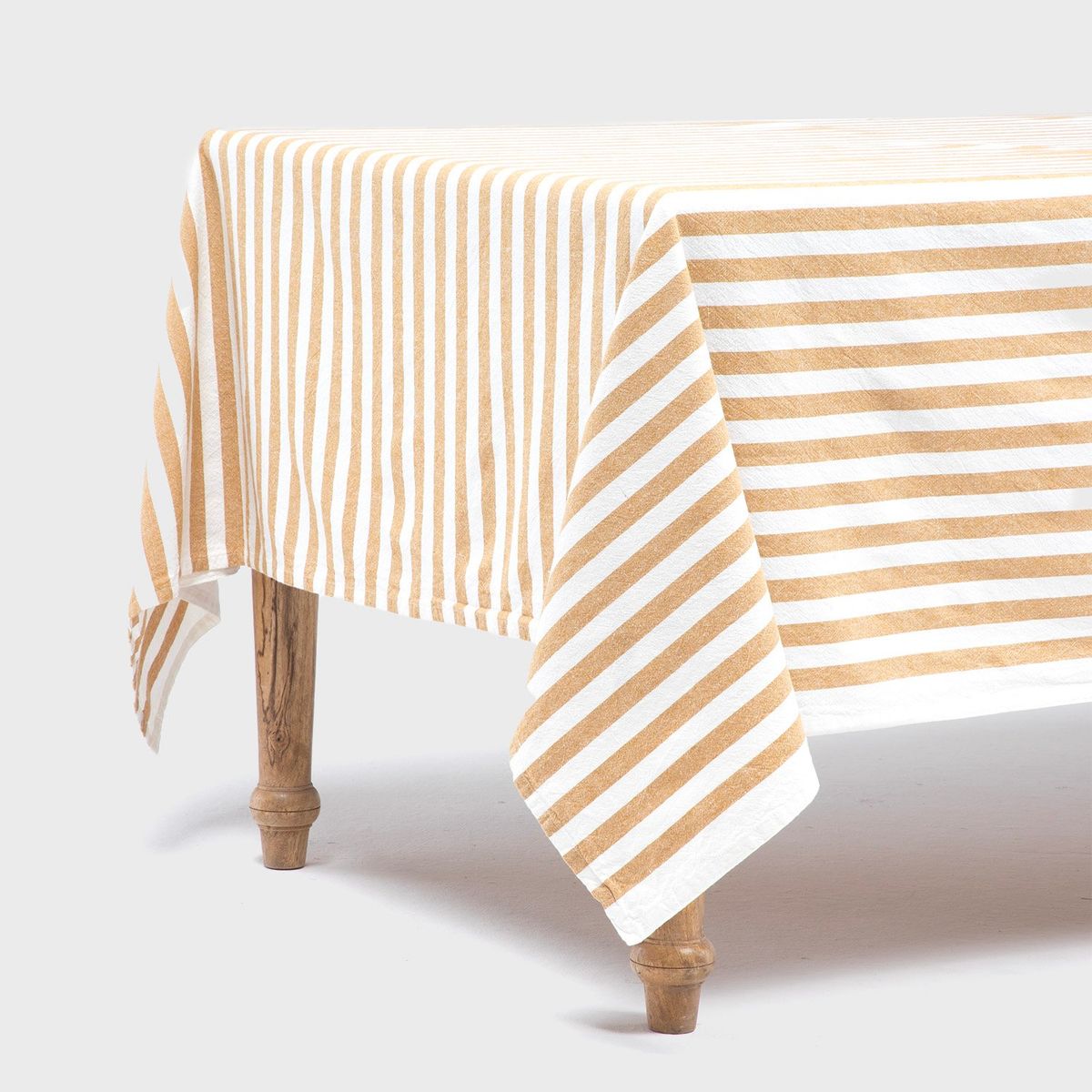 BASEMENT HOME - Mantel Rectangular De Algodón Con Líneas Basement Home