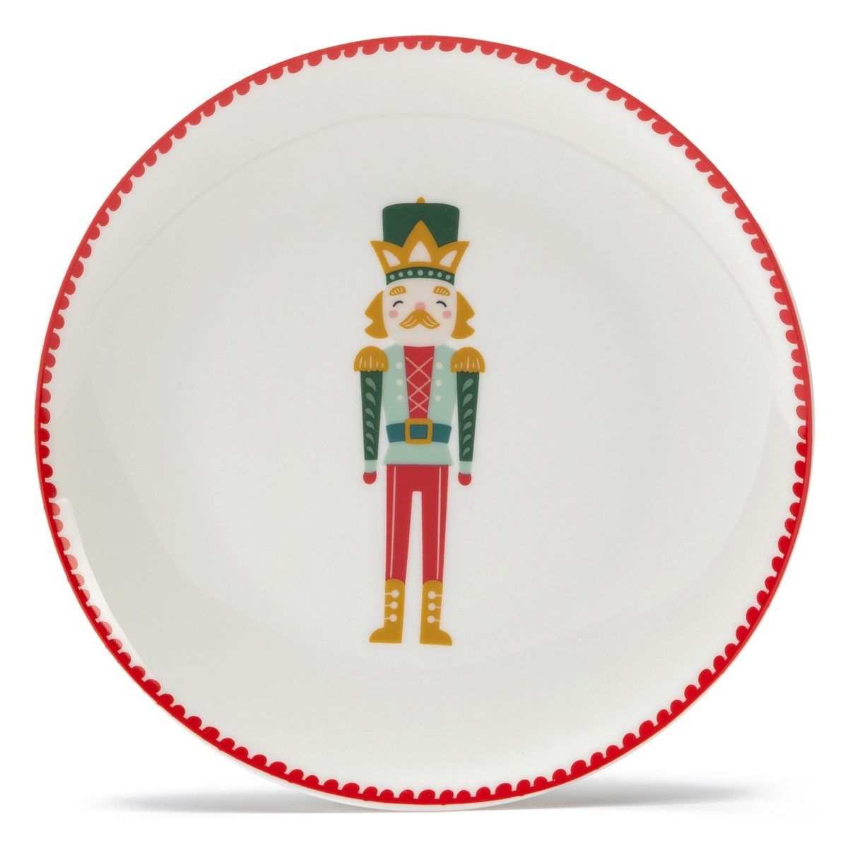 ROBERTA ALLEN - Plato Postre 19 cm Cascanuez Nvidad Roberta Allen