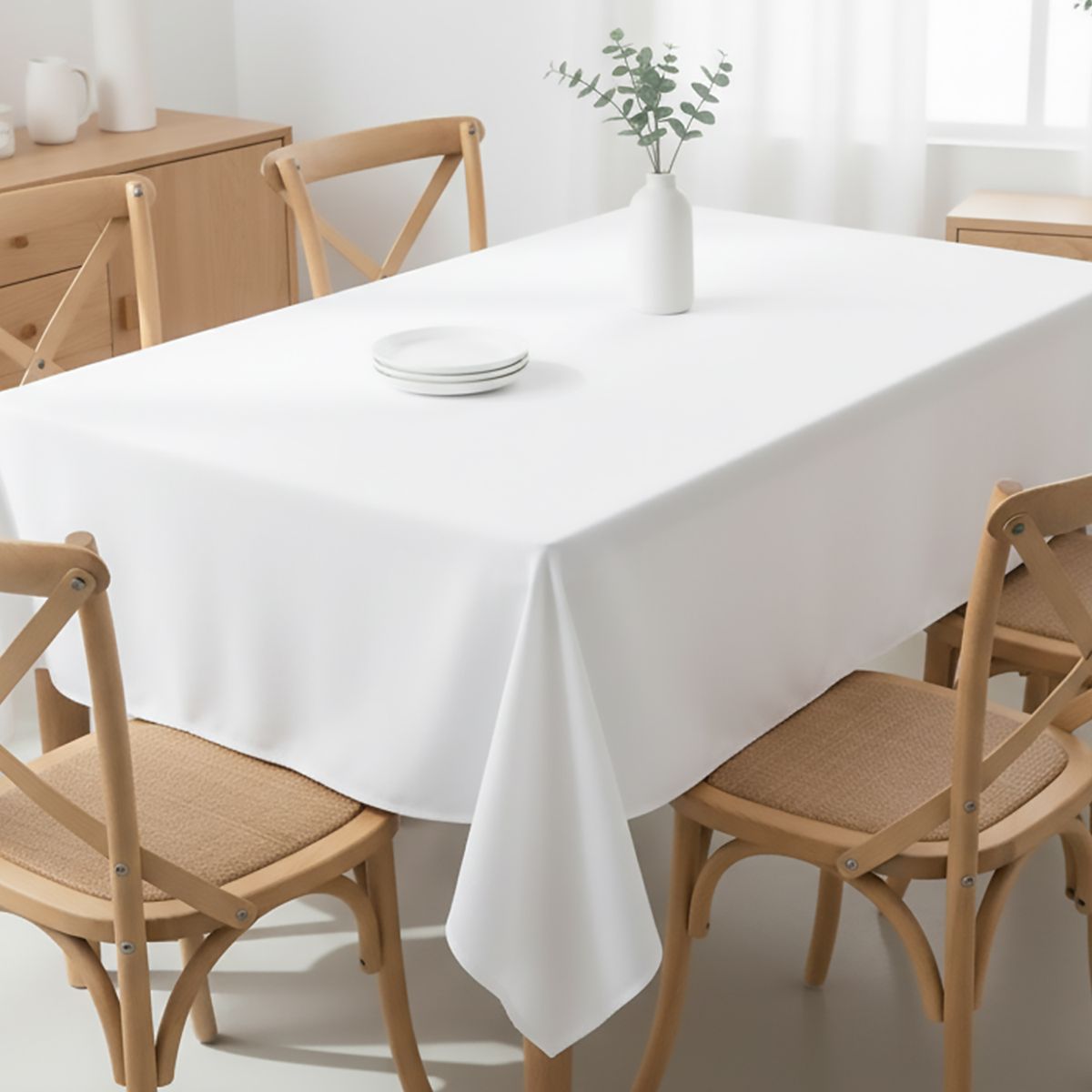 MICA - Mantel Rectangular Algodón Mica 150X210 Cm