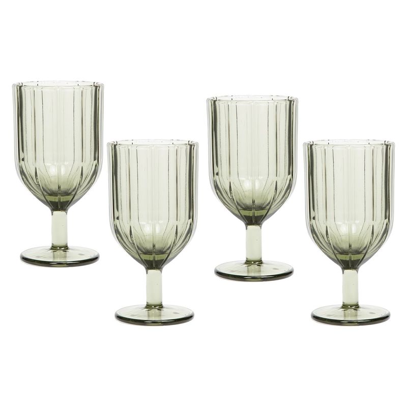 BASEMENT HOME - Set de 4 Copas Vidrio Oxford Smoky 370 ml Basement Home