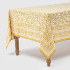 ROBERTA ALLEN - Mantel Algodón Estampado Block Print