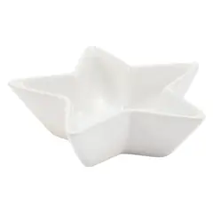 ROBERTA ALLEN - Fuente Estrella Blanca 19 x 18 x 5 cm Navidad
