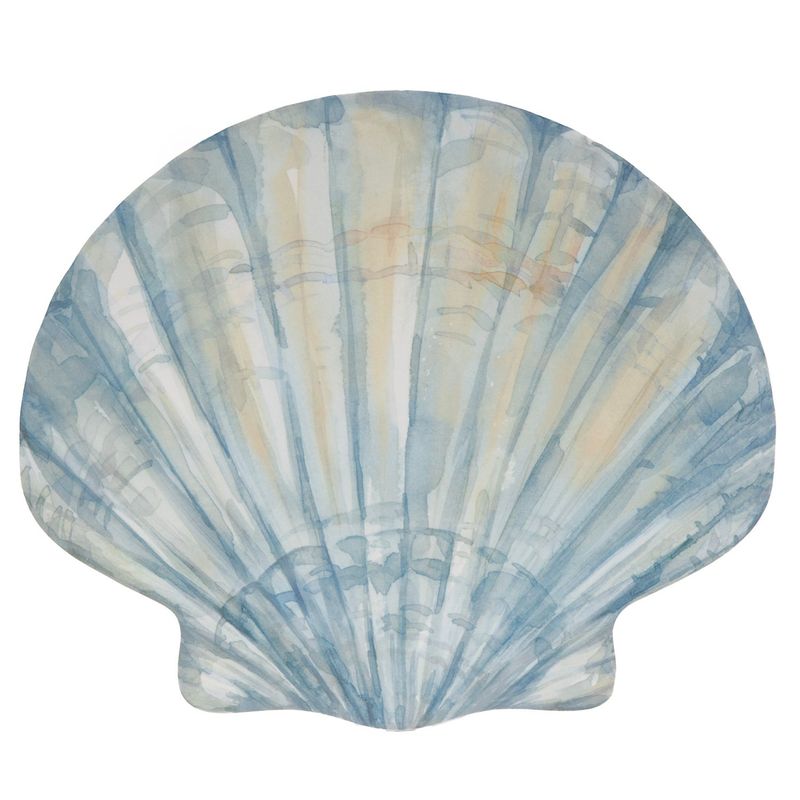 BASEMENT HOME - Plato Concha 27 Cm Hamptons Shell Melamina Basement Home
