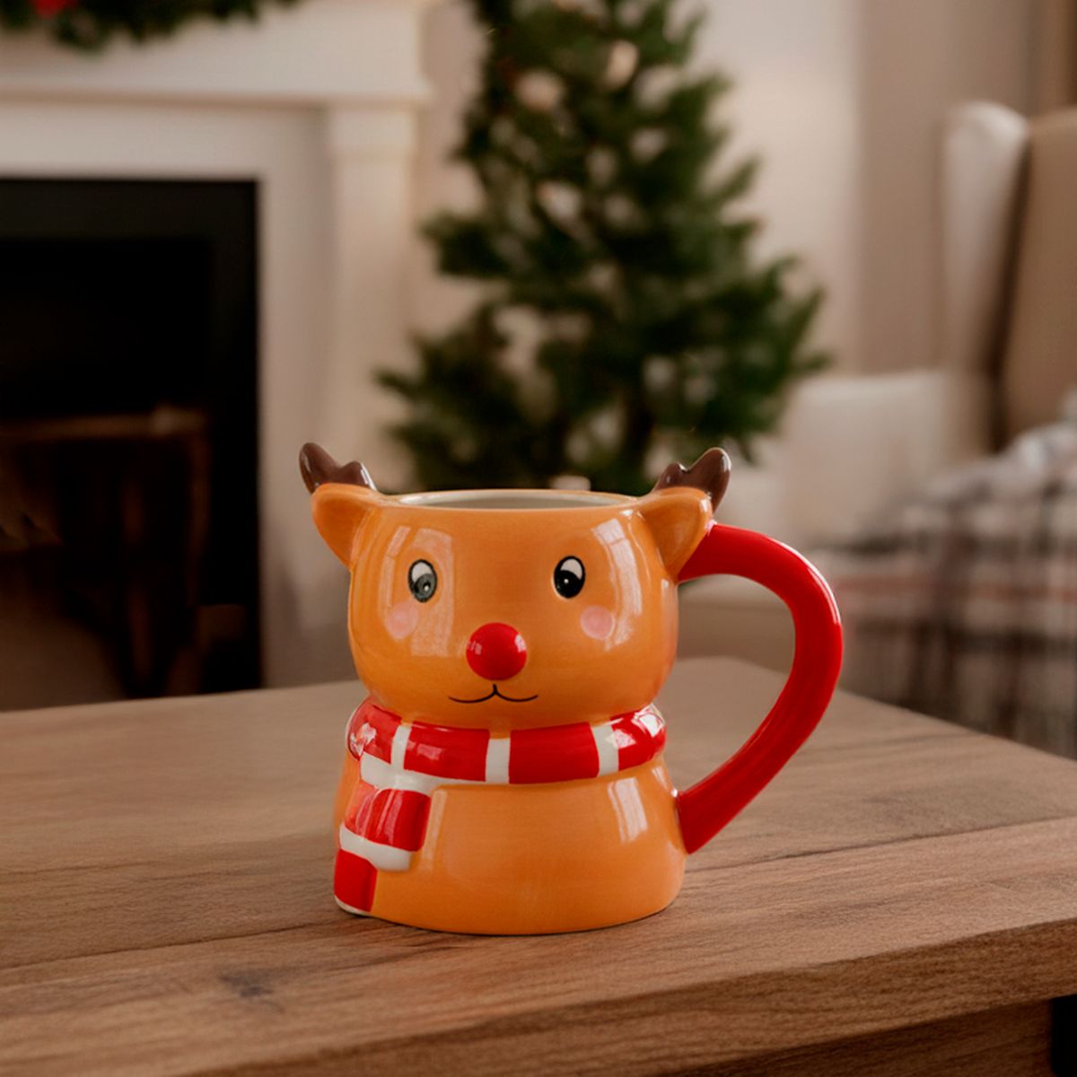 ROBERTA ALLEN - Mug Navidad Reno Roberta Allen