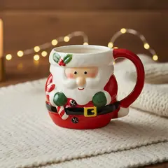ROBERTA ALLEN - Mug Navidad Santa Pascuero
